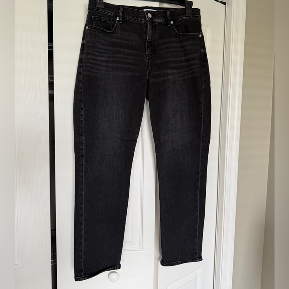 LOFT Denim - LOFT Girlfriend Black Jeans